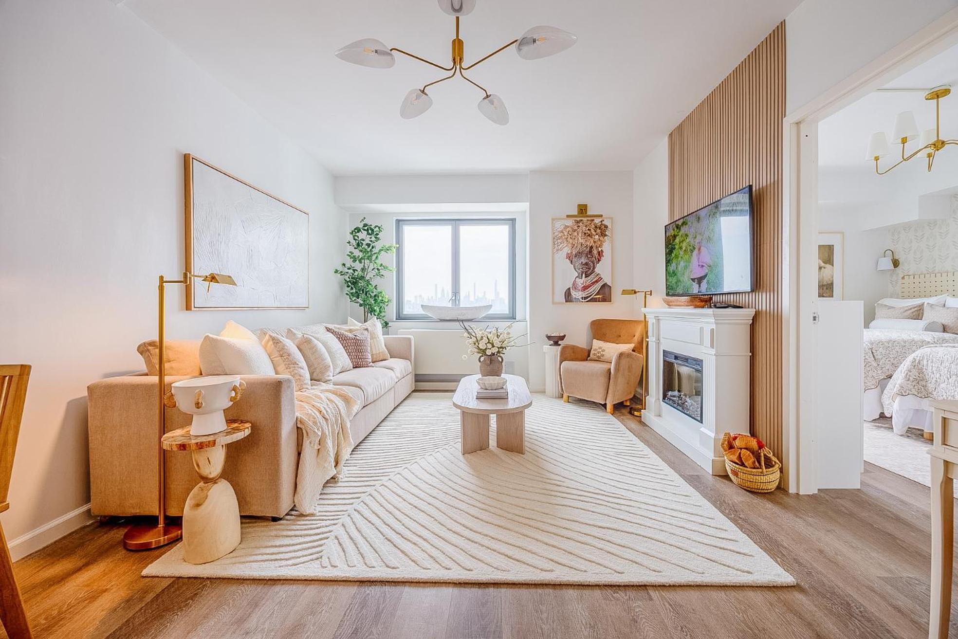 Skyline Spectacle Modern Designer Studio With Panoramic Nyc Views Apartamento Nova York